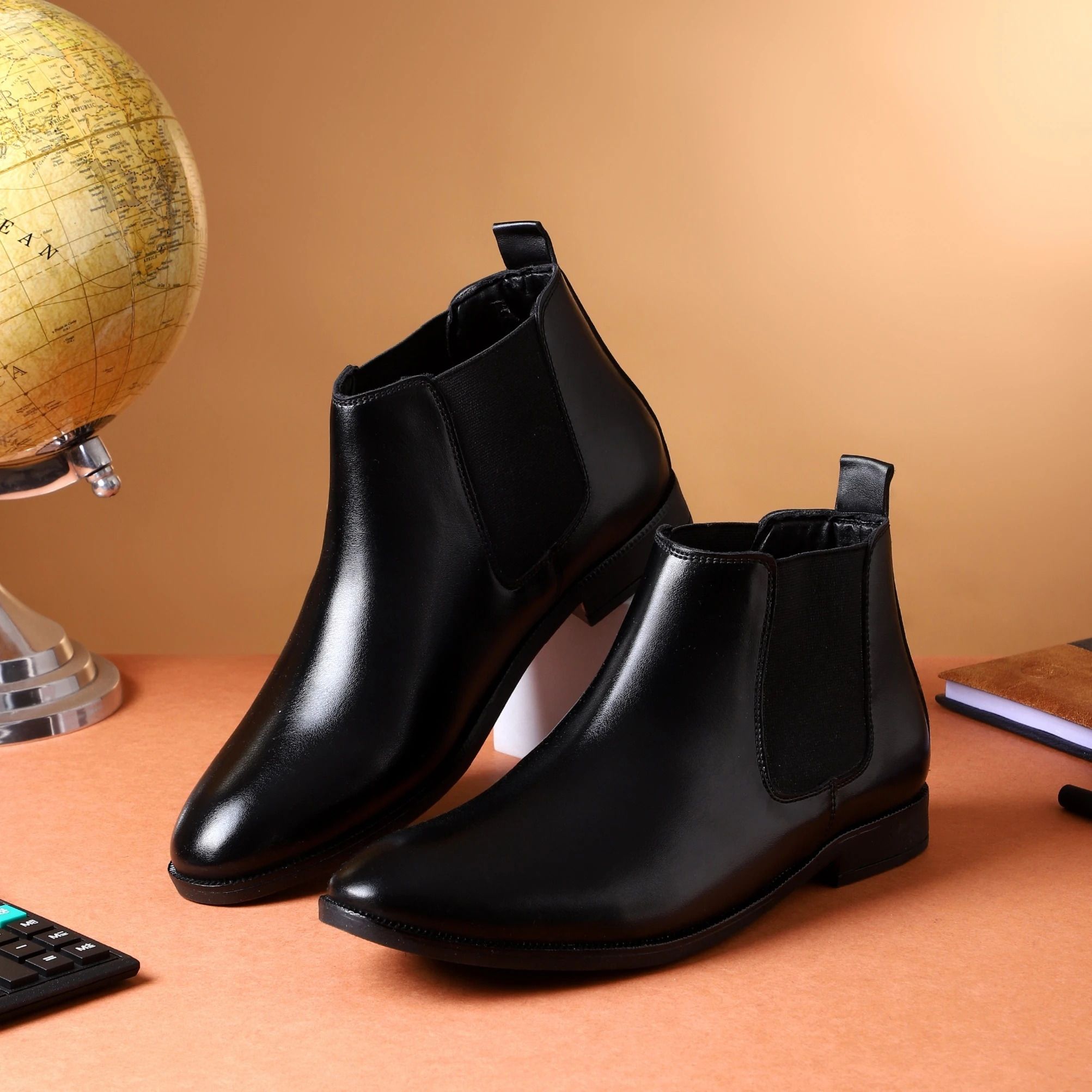 Chelsea Slip-On Formal Boots/Trendy Premium Stylish Chalsi Shoes/Riding Chalsi Slip On For Men-image-24