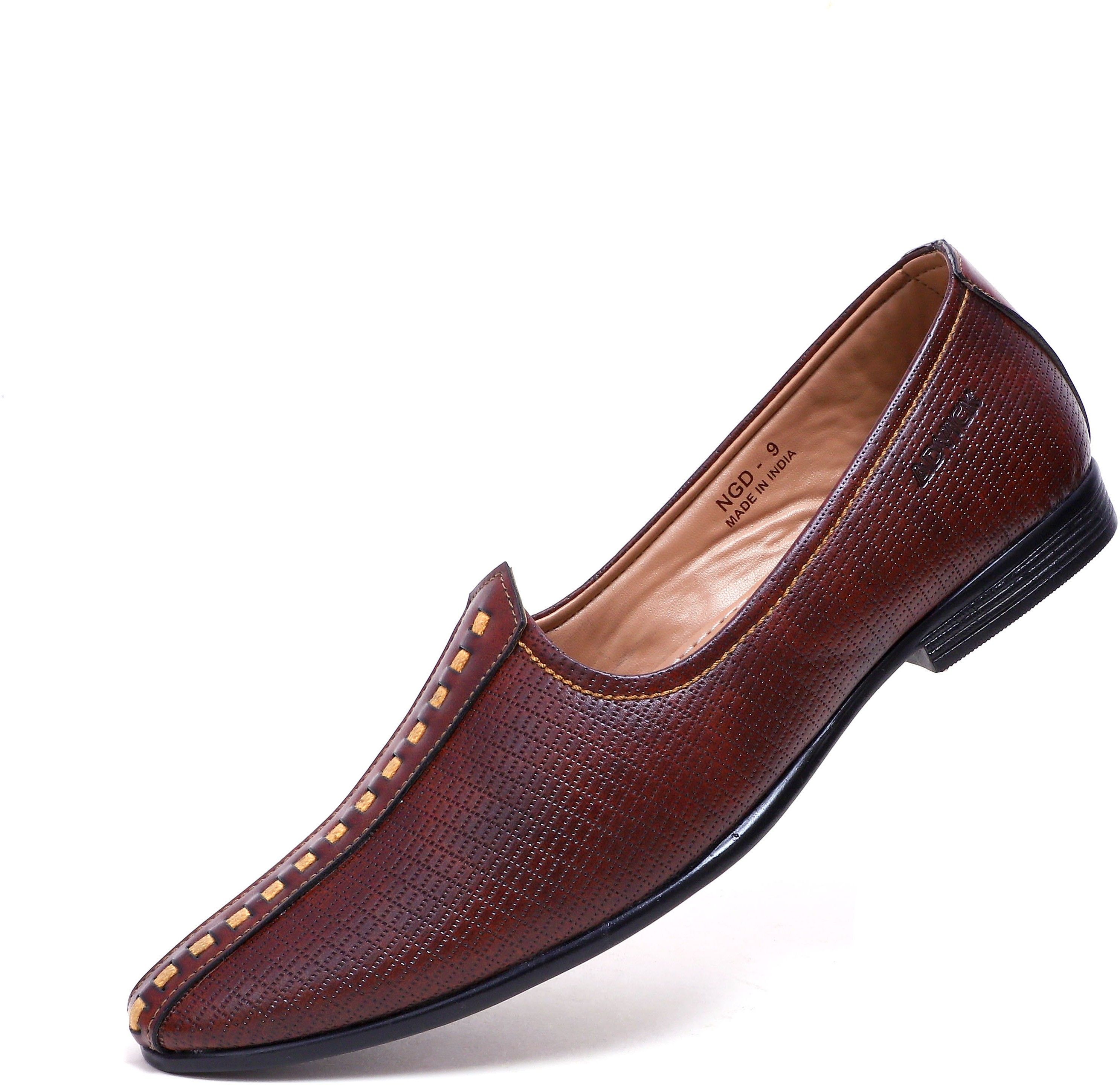 Stylish Punjabi || Nagra || Peshawari || Jutti || Men's Mojaris || Ethnic Shoes Jutis For Men-image-31
