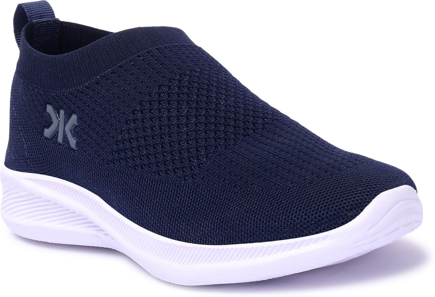 22508-Navy D.Grey Walking Shoes For Men