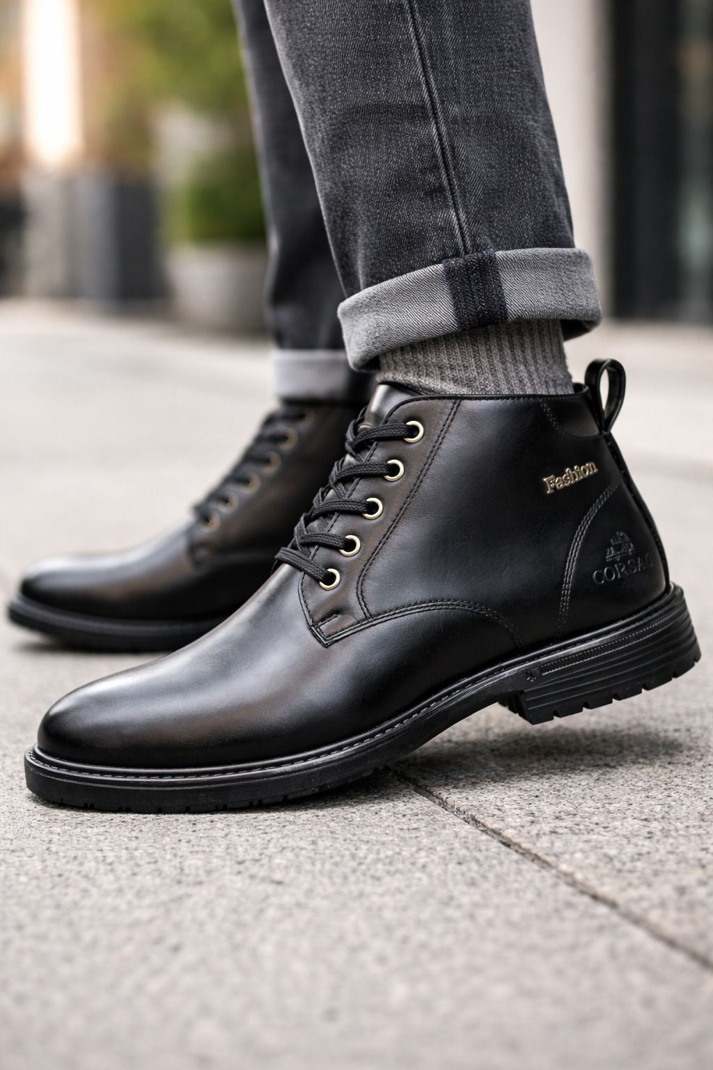 corsac Rich Quality|Stylish Look|Perfect Design|Lightweight Sneakers For Men Boots For Men-picture-37