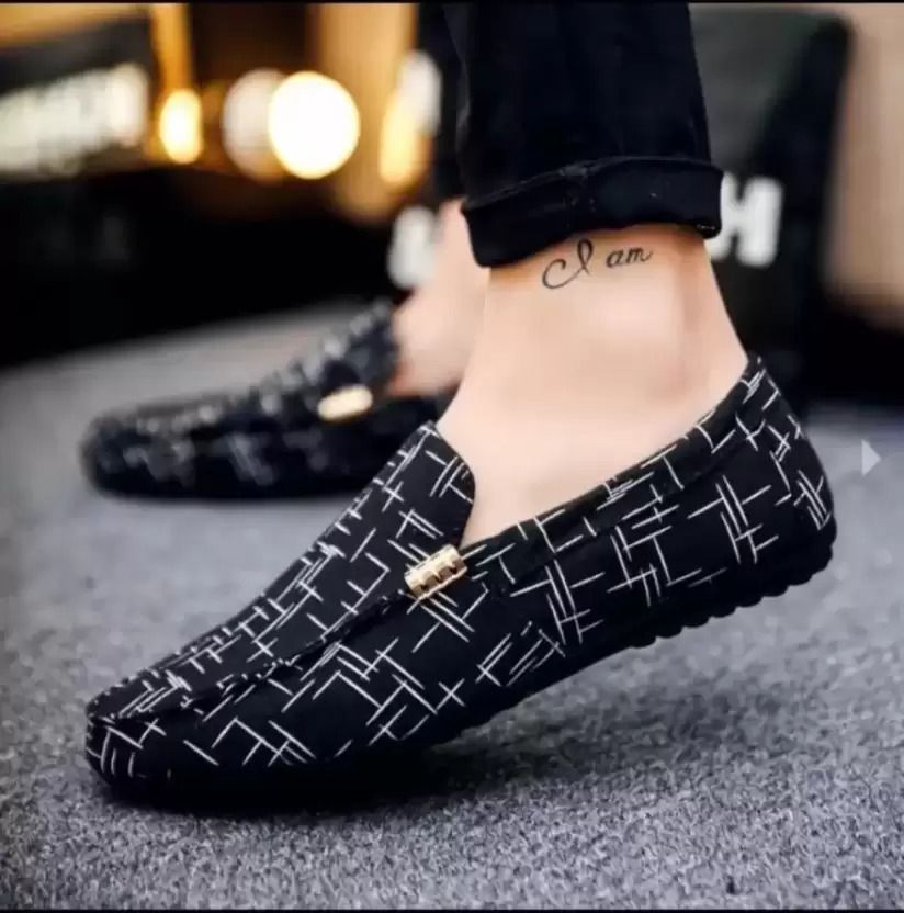 Outdoor,Riding,Casual For Men (BLACK)) Loafers For Men-image-39