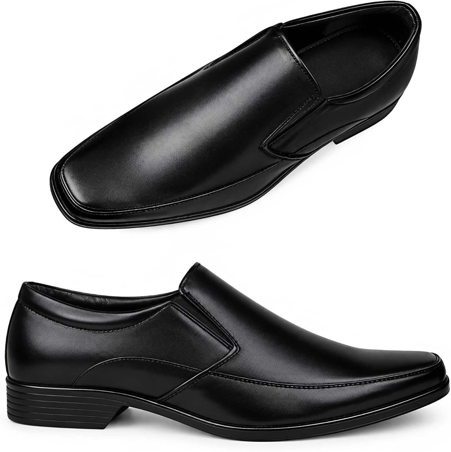 uz trade Men's Premium Formal Slip-On Shoes | Cushioned Comfort | Office & Party Wear Mocassin For Men-picture-11