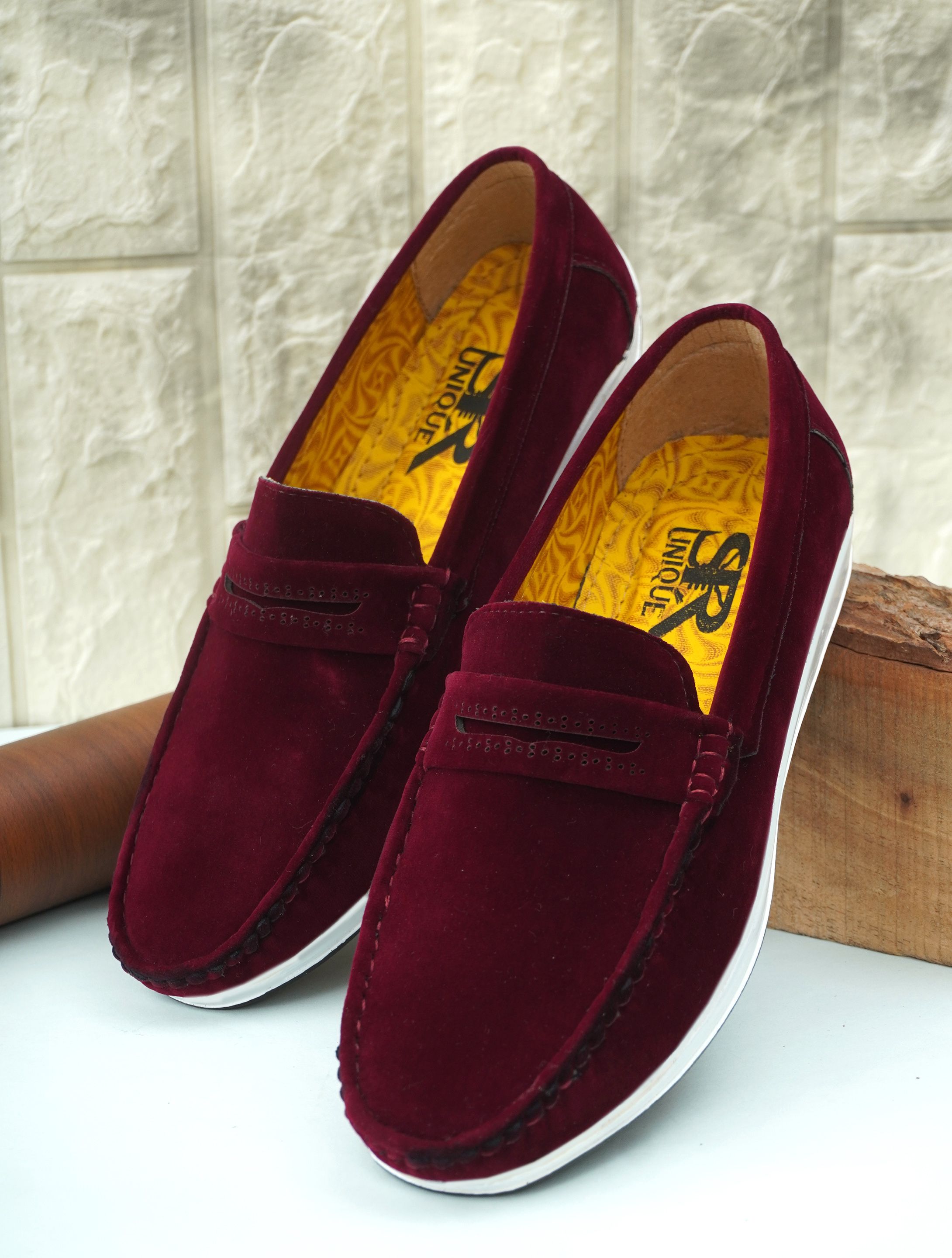 sr unique Men’s Premium Suede Casual Loafers – Lightweight & Comfortable Everyday Wear Loafers For Men-picture-36