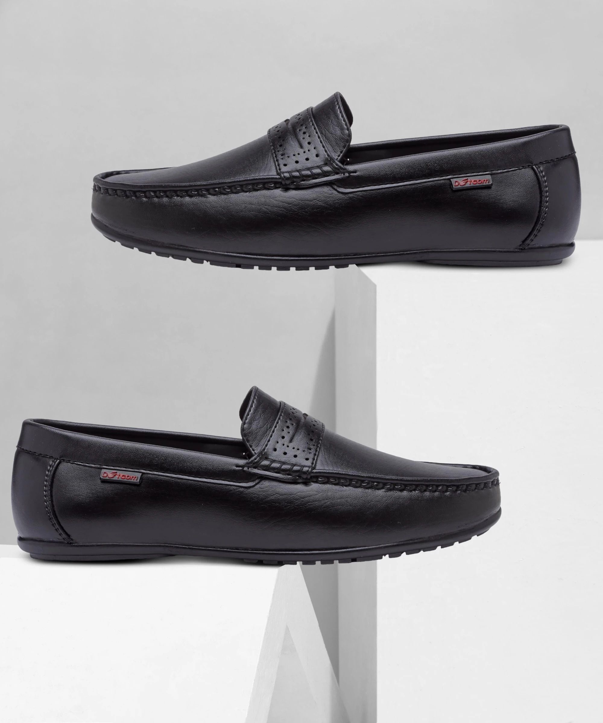 action Lightweight | Comfortable | Trendy | Daily Wear | Synthetic Leather Loafers For Men-picture-37
