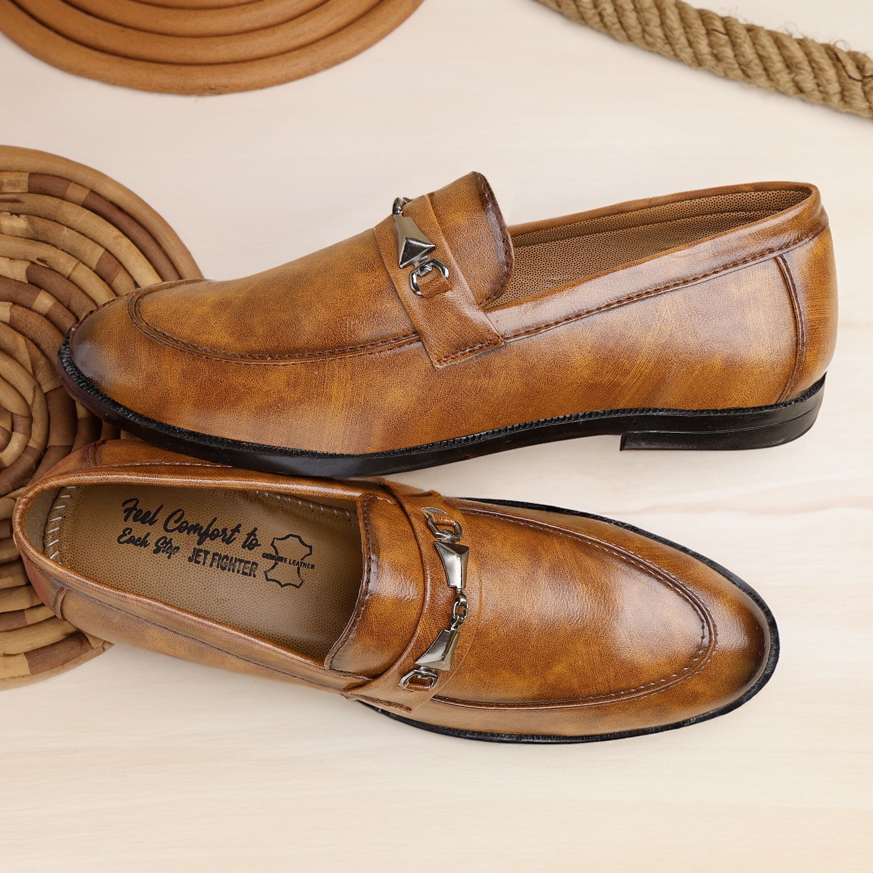 Stylish Partywear Premium Quality Standard Casual Loafers For Men-image-30