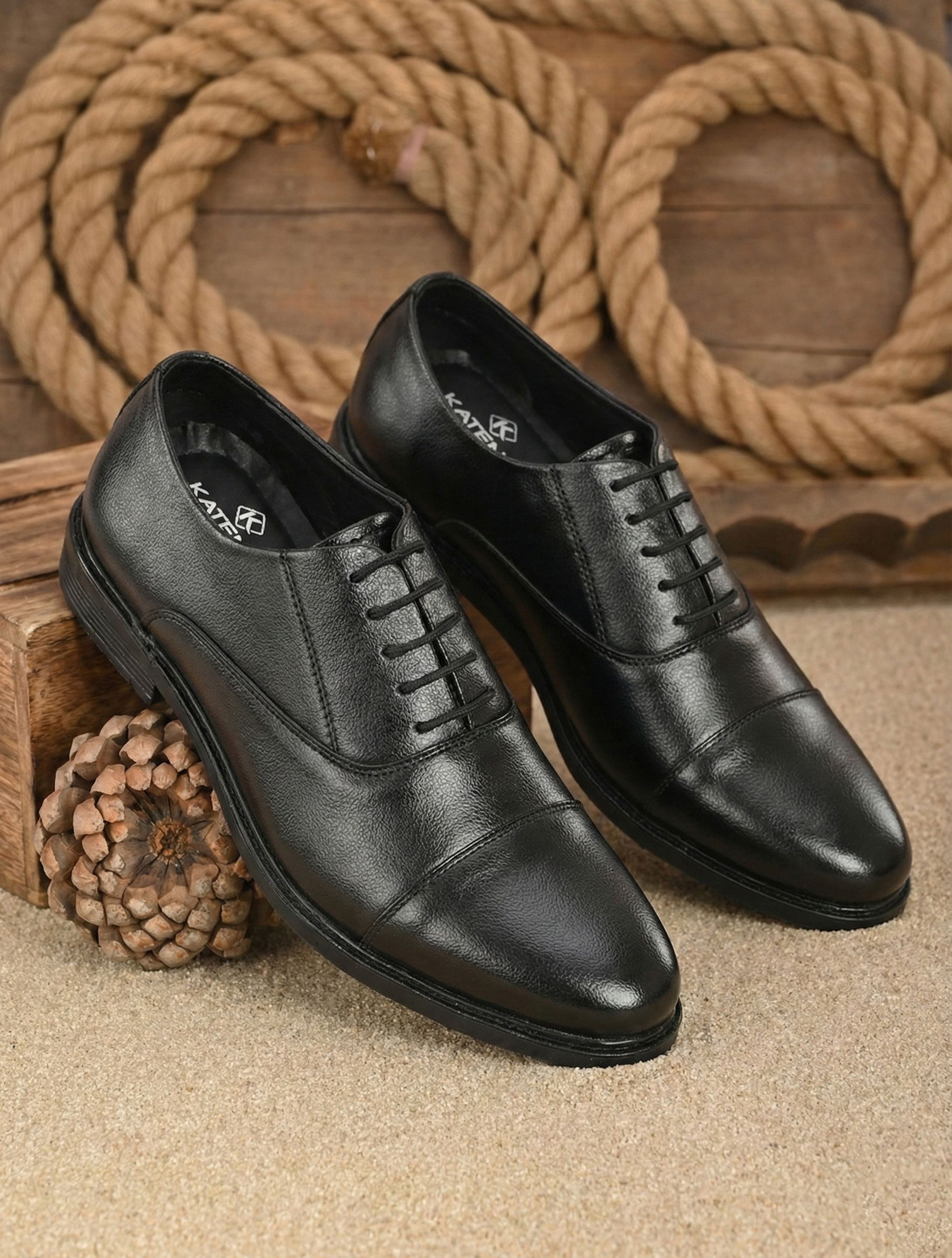 katenia Formal Office & Party wear Shoes Oxford For Men-picture-44
