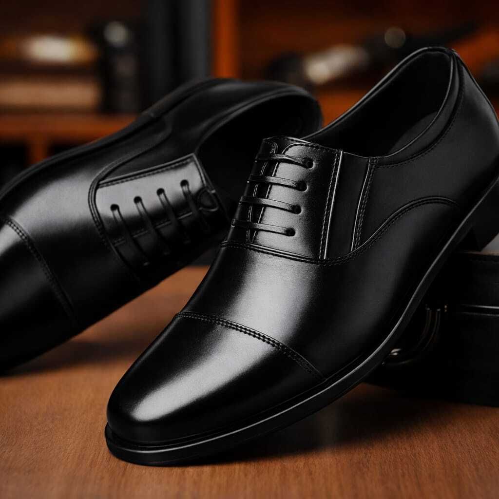 vatelio Men’s Formal shoes| Premium Leather Office Oxford For Men-picture-34