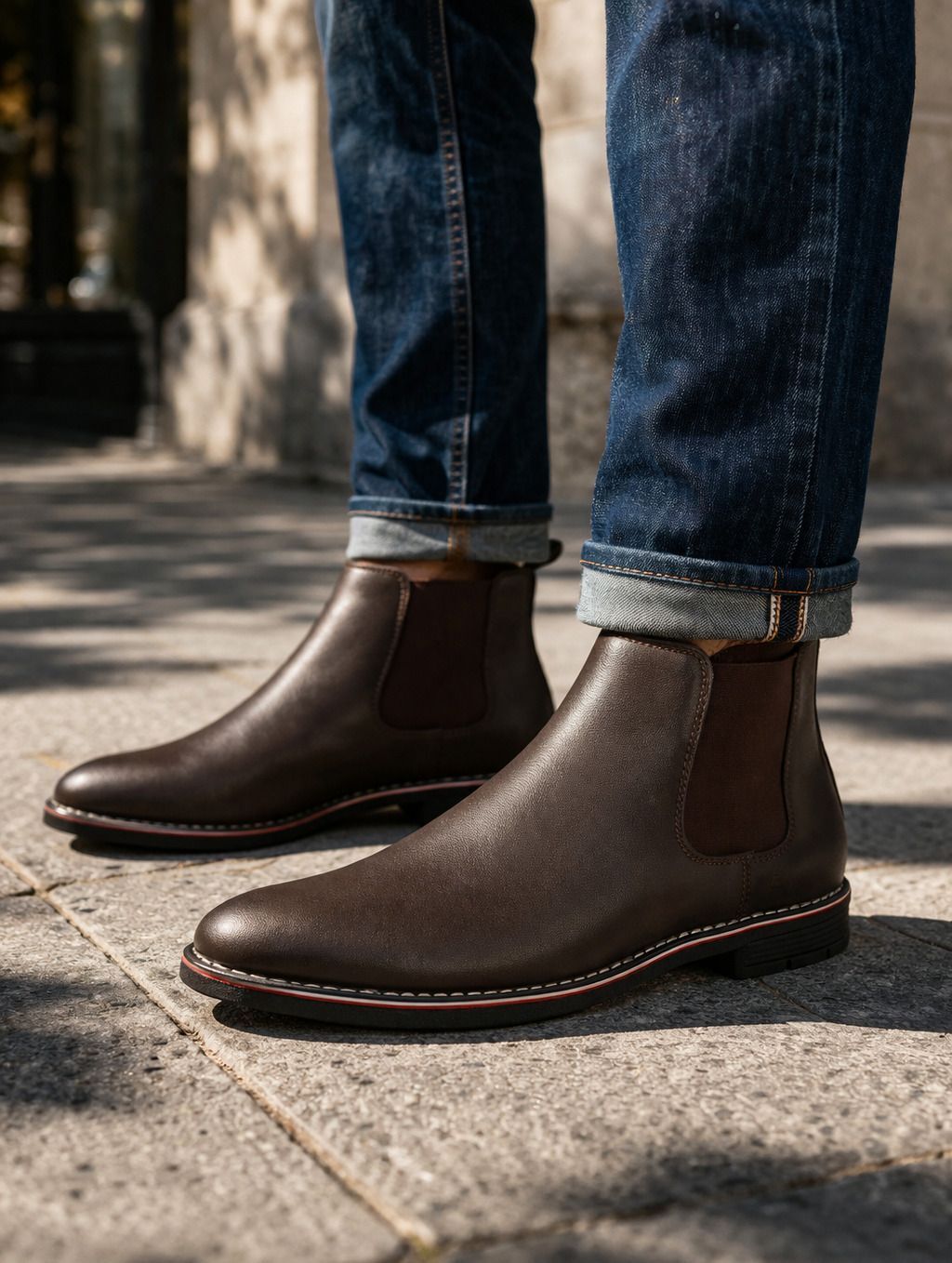 roadster Synthetic Leather Cushioned Insole for All-Day Comfort Slip-On Chelsea Boots For Men-picture-23