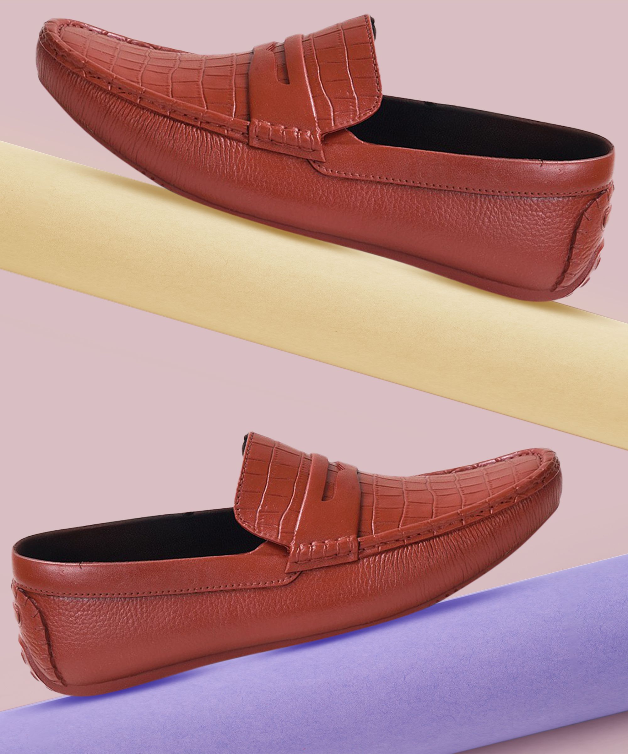 ajanta Casual PVC Waterproof Loafers For Men-picture-18