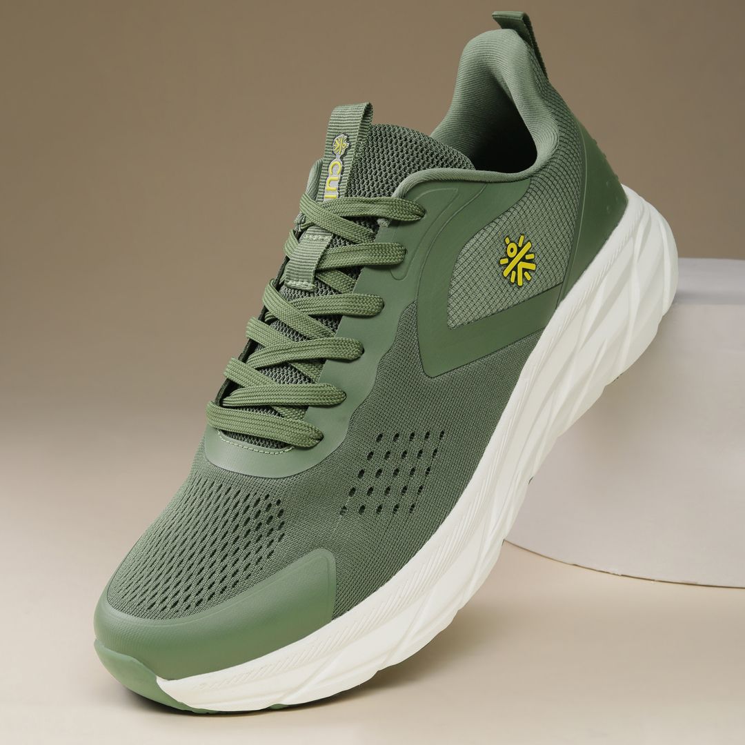 GlideMove Running Shoes Breathable Mesh Jacquard Upper Balanced Cushioning Training & Gym Shoes For Men-image-1