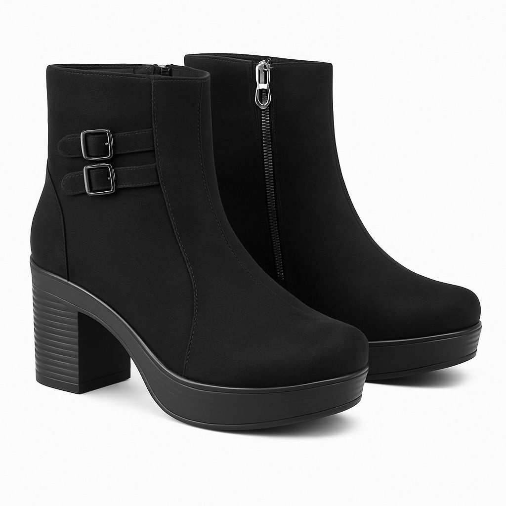 Everyday Comfort Fashion Ankle Boots with Elegant Detailing Boots For Women