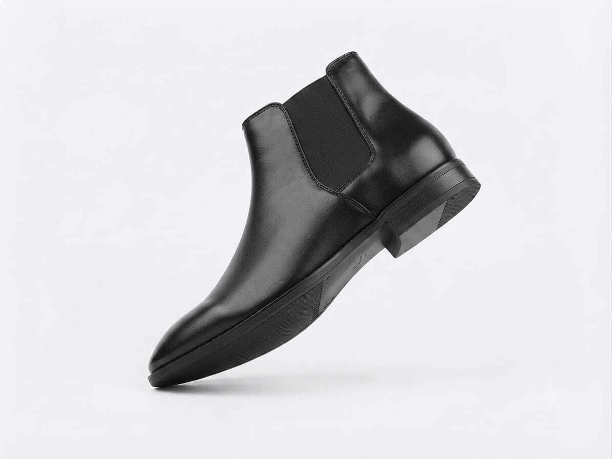 15033GCL Black Boots For Men-image-19