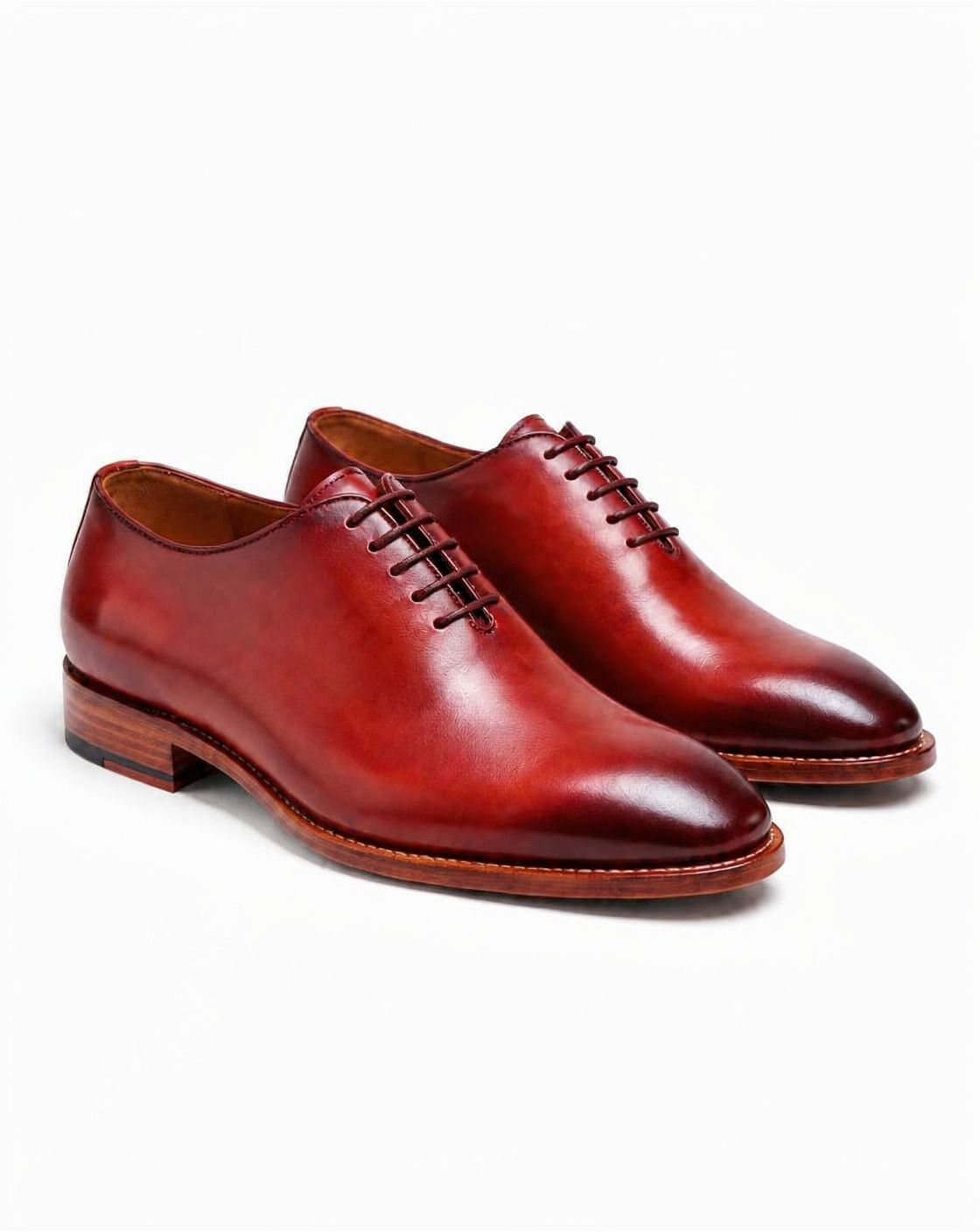 Men's Genuine Leather Formal Lace-Up Shoes | Comfortable Office & Party Wear Corporate Casuals For Men-image-11