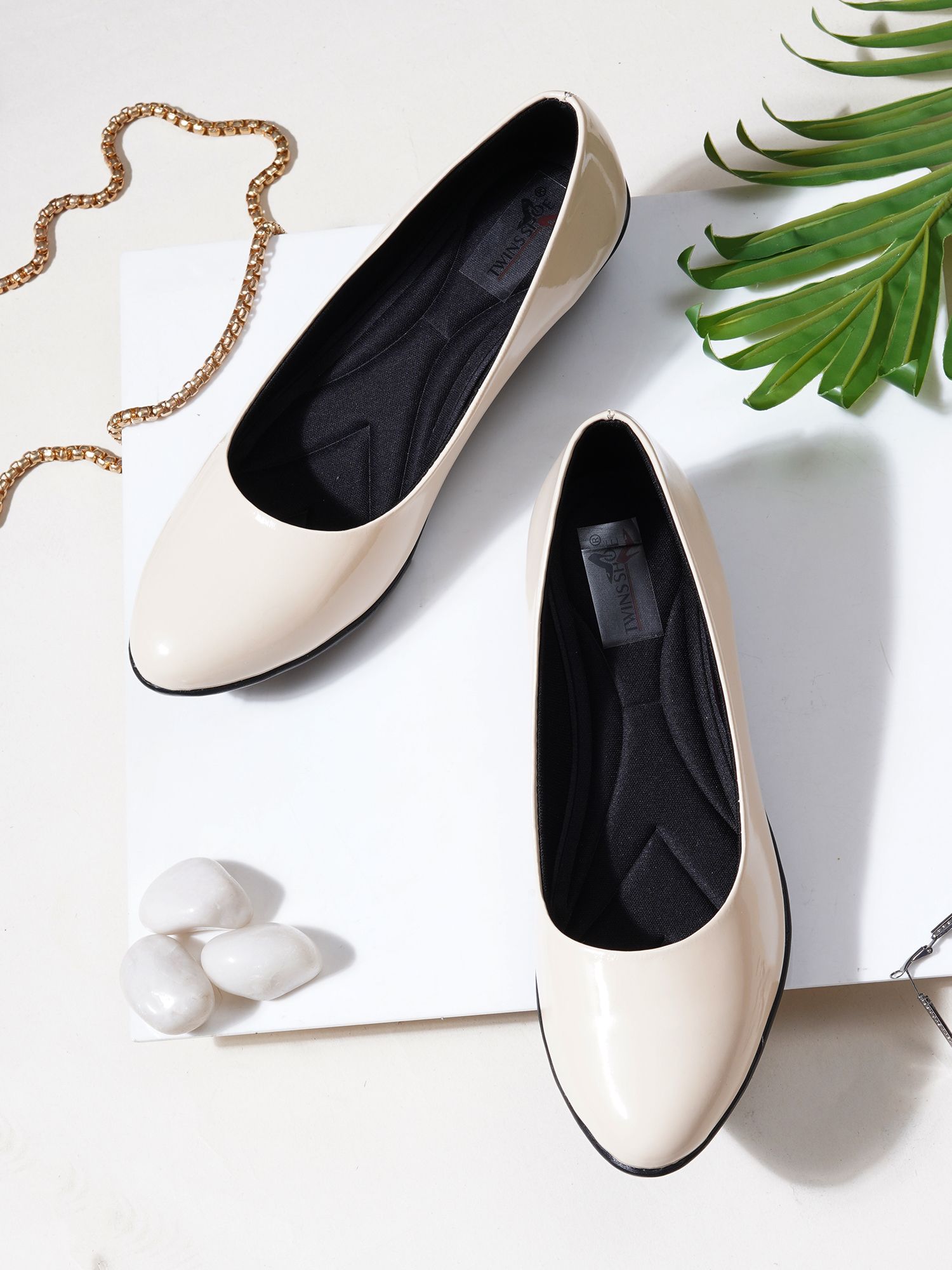 Twinsshoe Patent Style Bellies For girls Bellies For Women Wedges For Women