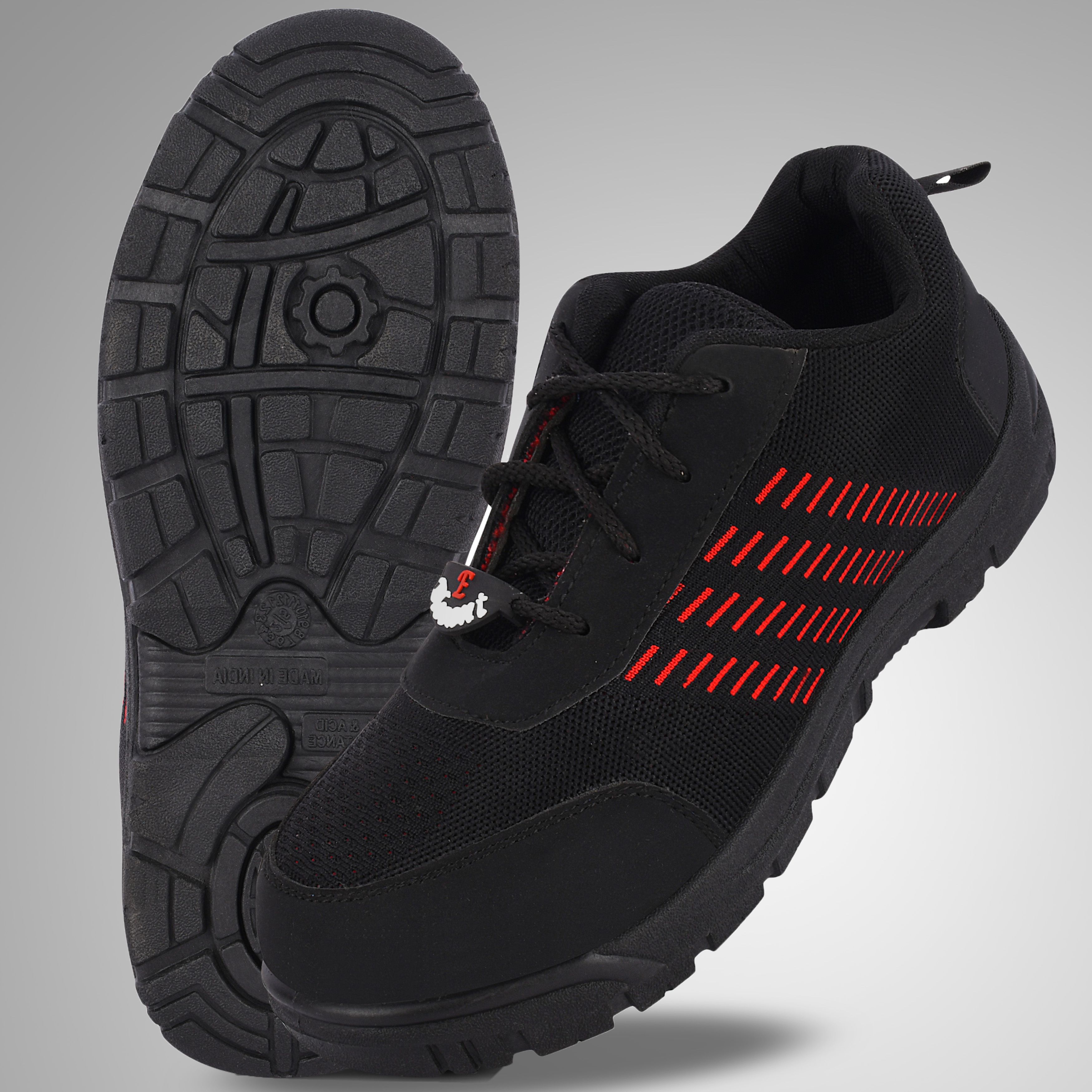 foot trends Safety shoes with steel toes for industrial and warehouse use For Men-picture-16