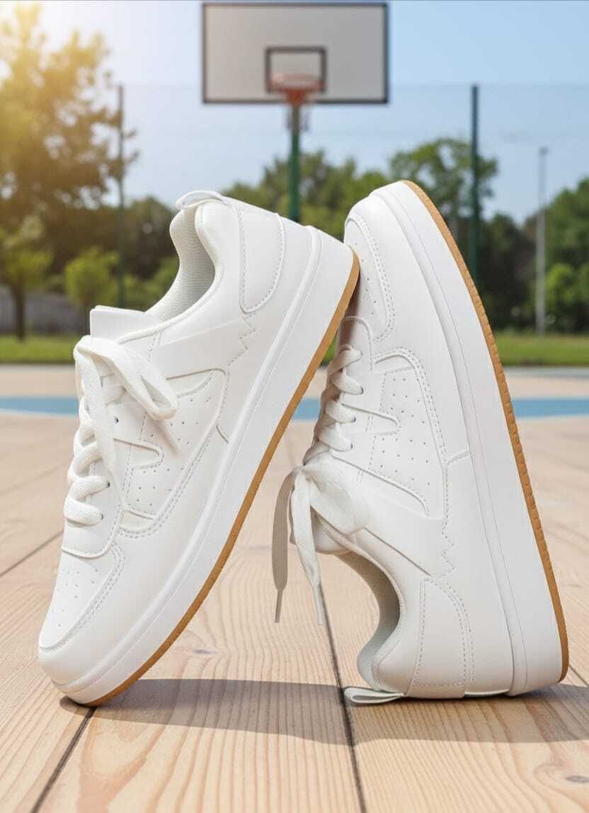 nilatin Men's White Sneakers - Casual Shoes Sneakers For Men-picture-18