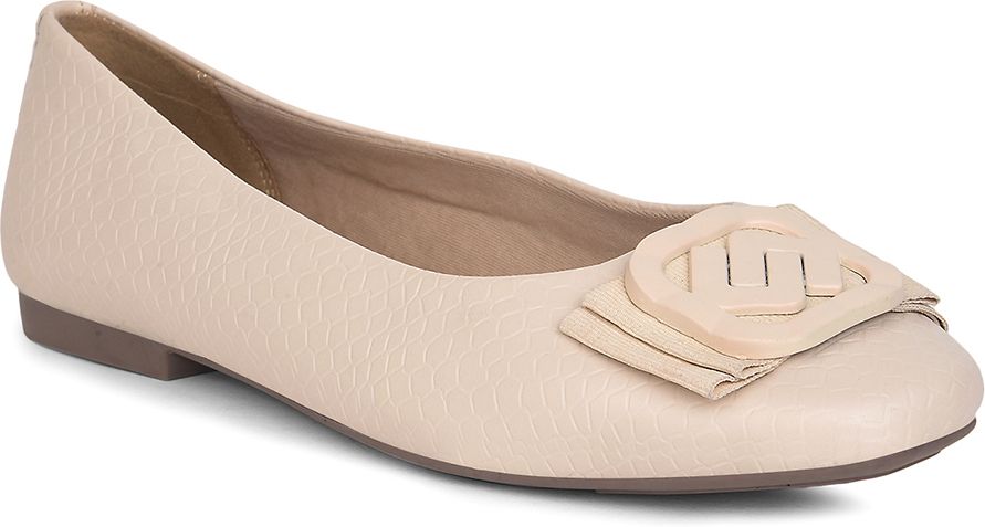 bata Women's Casual Formal Ballerina Shoes - Offwhite - ( UK- 7 ) Bellies For Women-picture-10