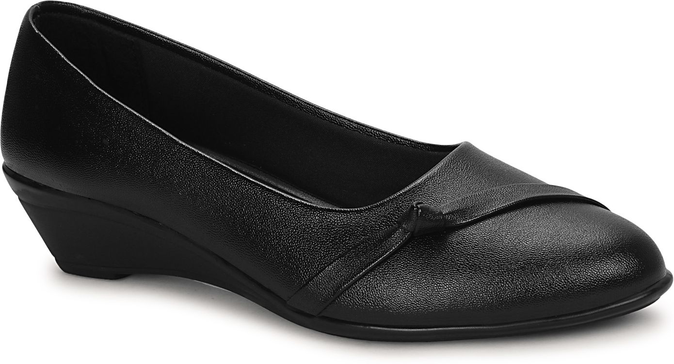 anita sarees Women's Synthetic Leather Low Wedge Heel Formal, Casual Ballerinas & Bellies For Women-picture-35