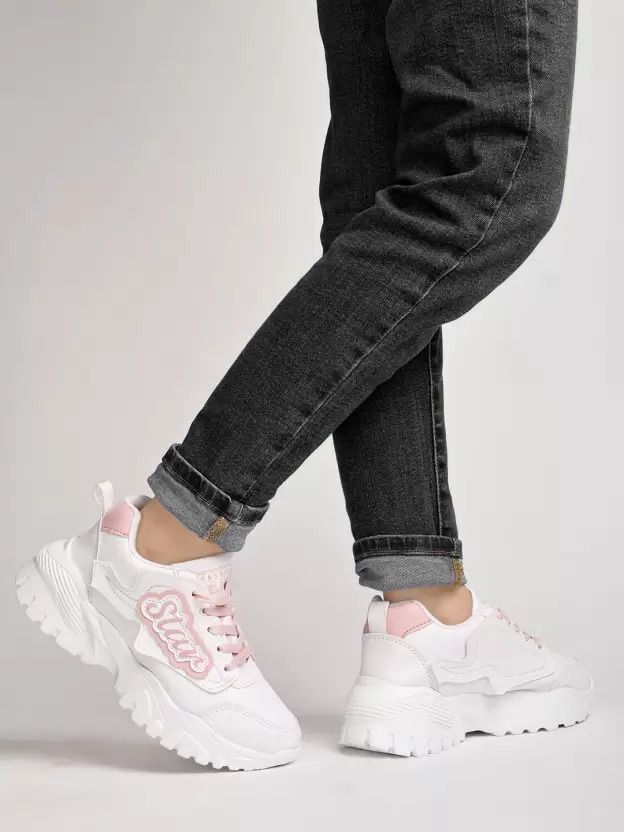 Smart Casual Lace-Up Sneakers For Women & Girls Running Shoes For Women Training & Gym Shoes For Women-image-37