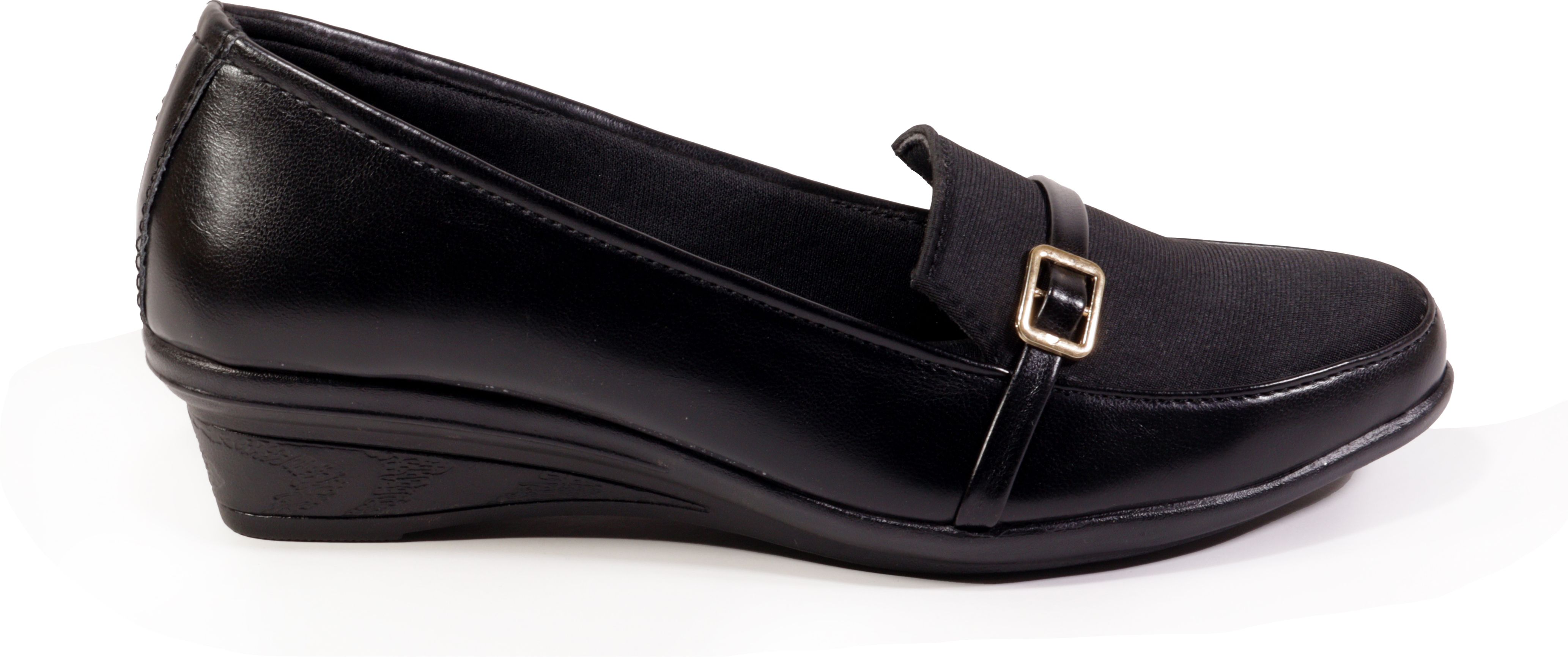 Fullos Beauty Women's Comfortable Black Formal Loafers Loafers For Women-image-3