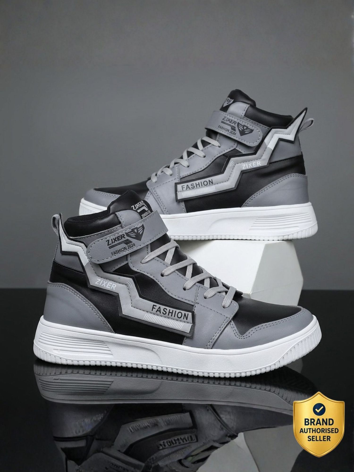 zixer Men's CORD ROPE CHUNKY SOLE GenZ's PLATFORM High-Tops Shoe For Men & Boy Trendy Sneakers For Men-picture-22