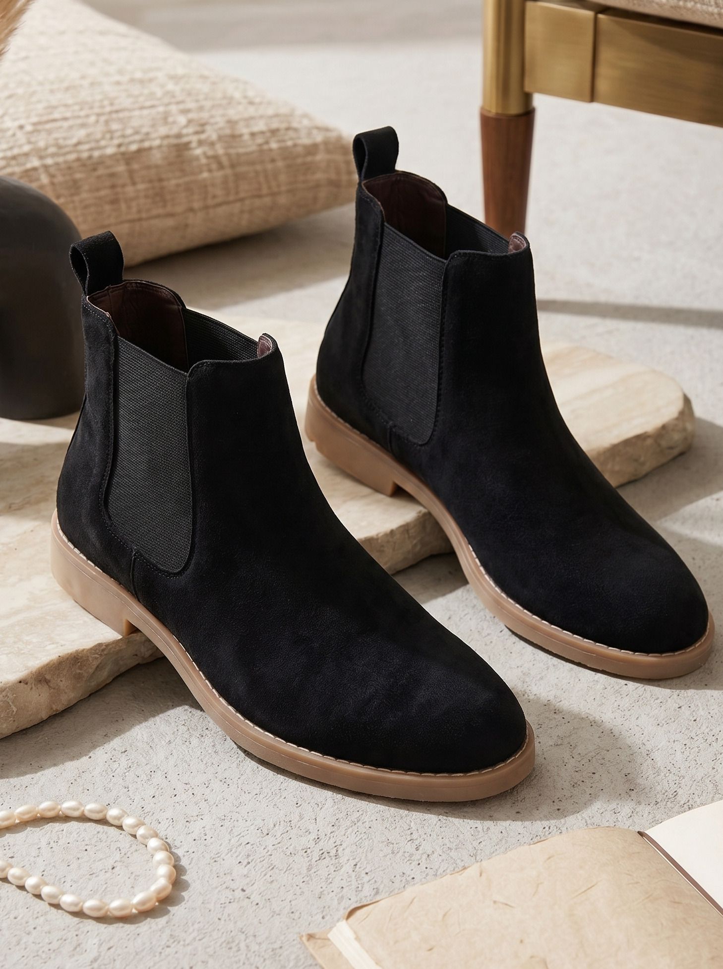 roadster Men Chelsea Boots | Casual Boots for Men | Suede | Everyday Party Boots | Boots For Men-picture-43