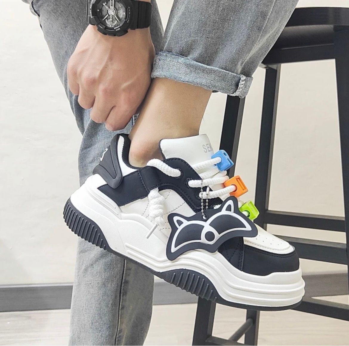 obqt Casual Shoe for Men|Stylish Shoe|Sporty Lace-Up Design|Sneakers Sneakers For Men-picture-30