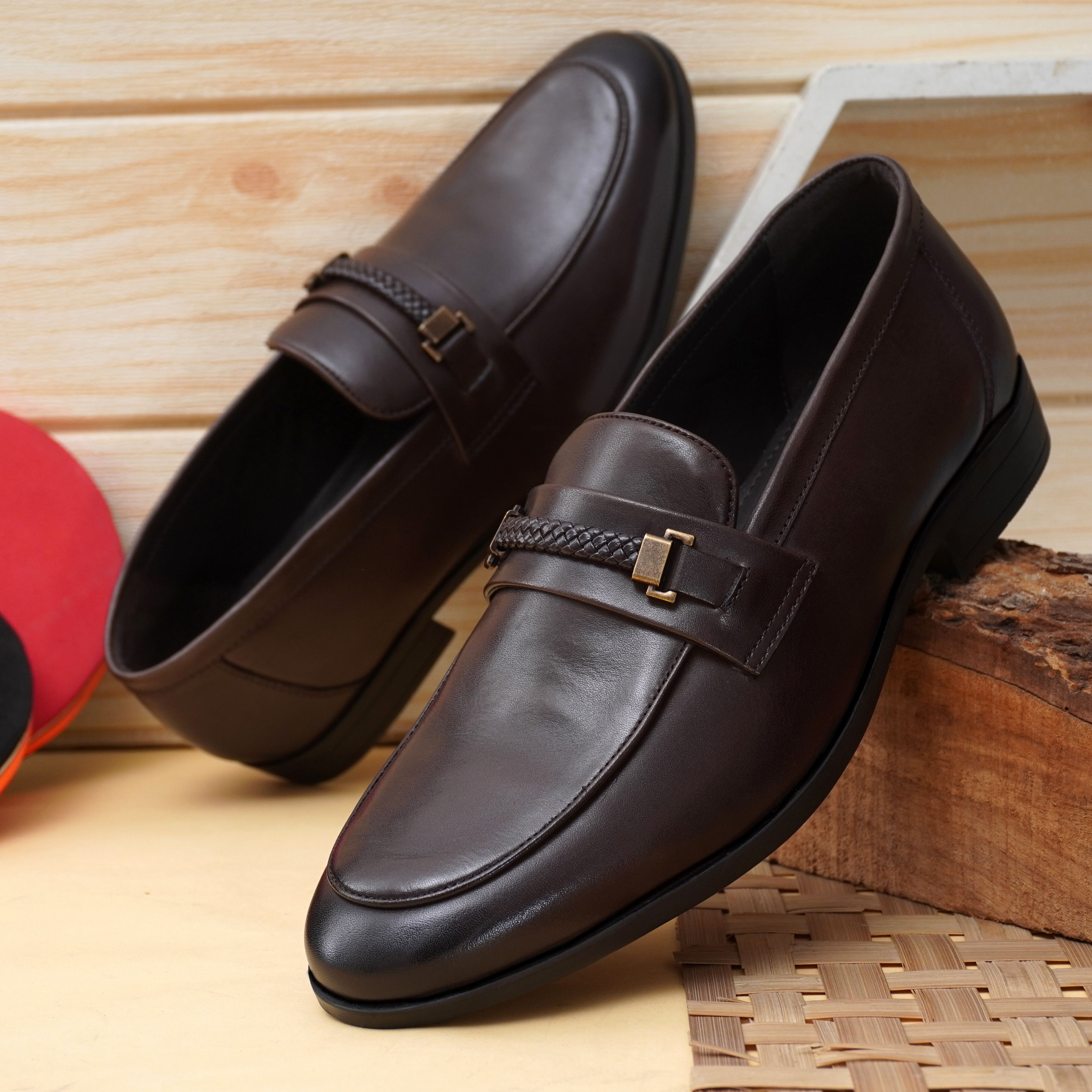 The Lifestyle Co. Men Square Toe Lightweight Loafers Loafers For Men-image-5