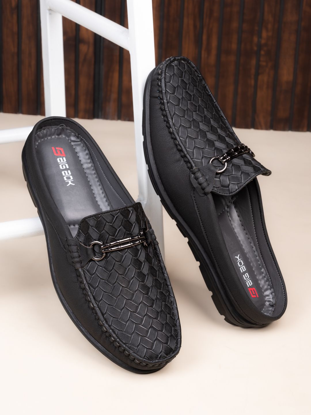 big bok Open Half Loafer Modern Lifestyle Comfort Mules Loafers For Men-picture-7
