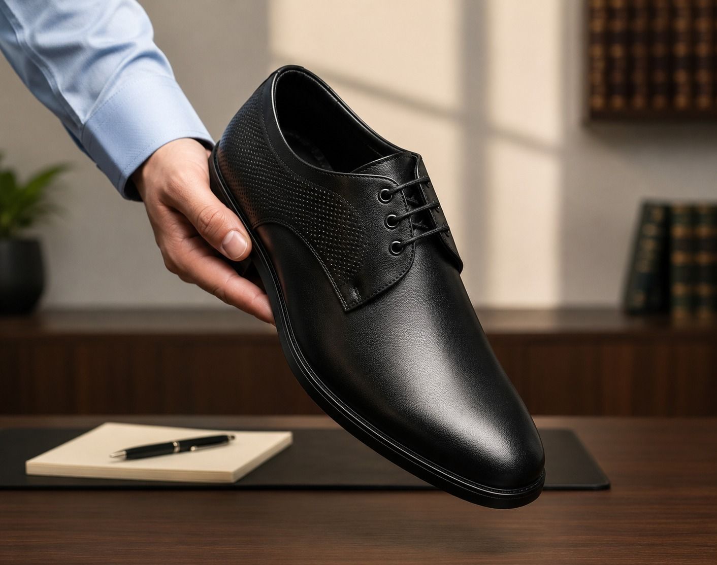 averatto Blak Party wear II Office wear formal shoe for mens ( A9943) Lace Up For Men-picture-28
