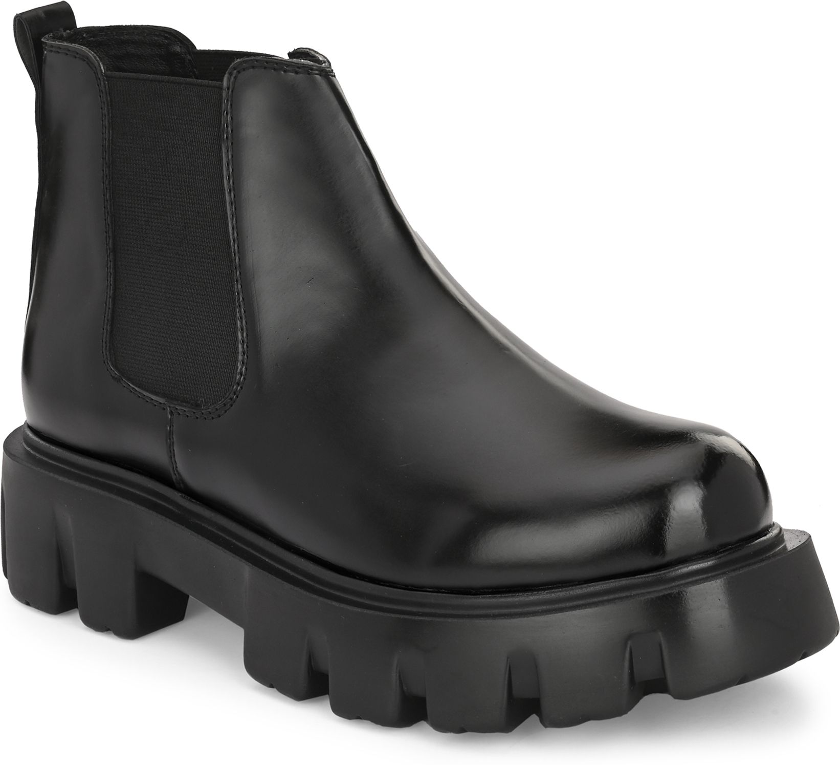 eego italy Chunky Chelsea Boots For Men-picture-14