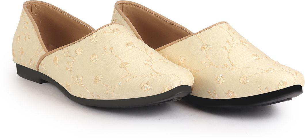fausto Festive Ethnic Half Cut Juttis for Wedding|Traditional Kurtas & Sherwani Shoe Mojaris For Men-picture-25