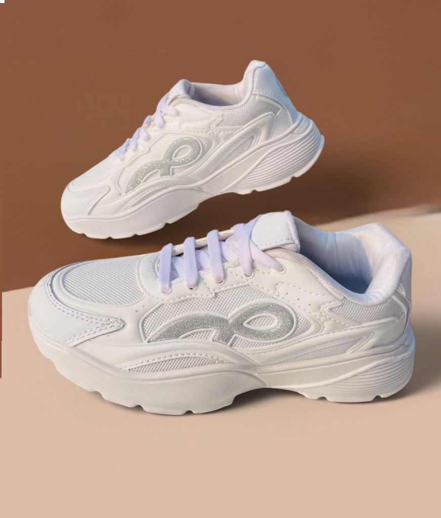 Fabbmate Casual Sports shoes White Sneakers for Women Girls White Shoes Sneakers For Women-picture-32