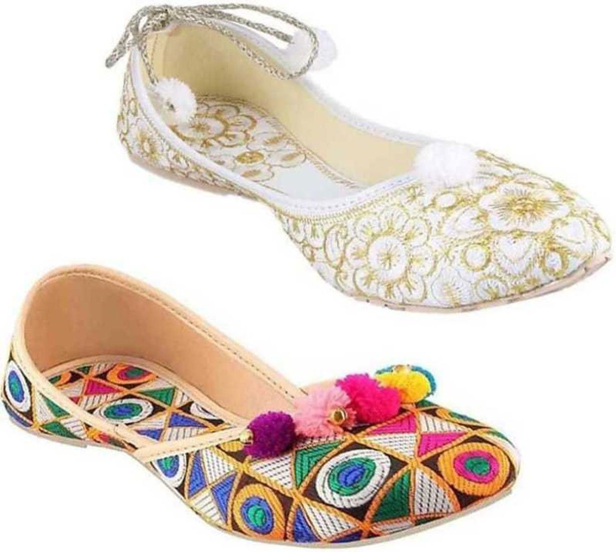 jutis Pack Of 2 Mojaris For Women-image-37