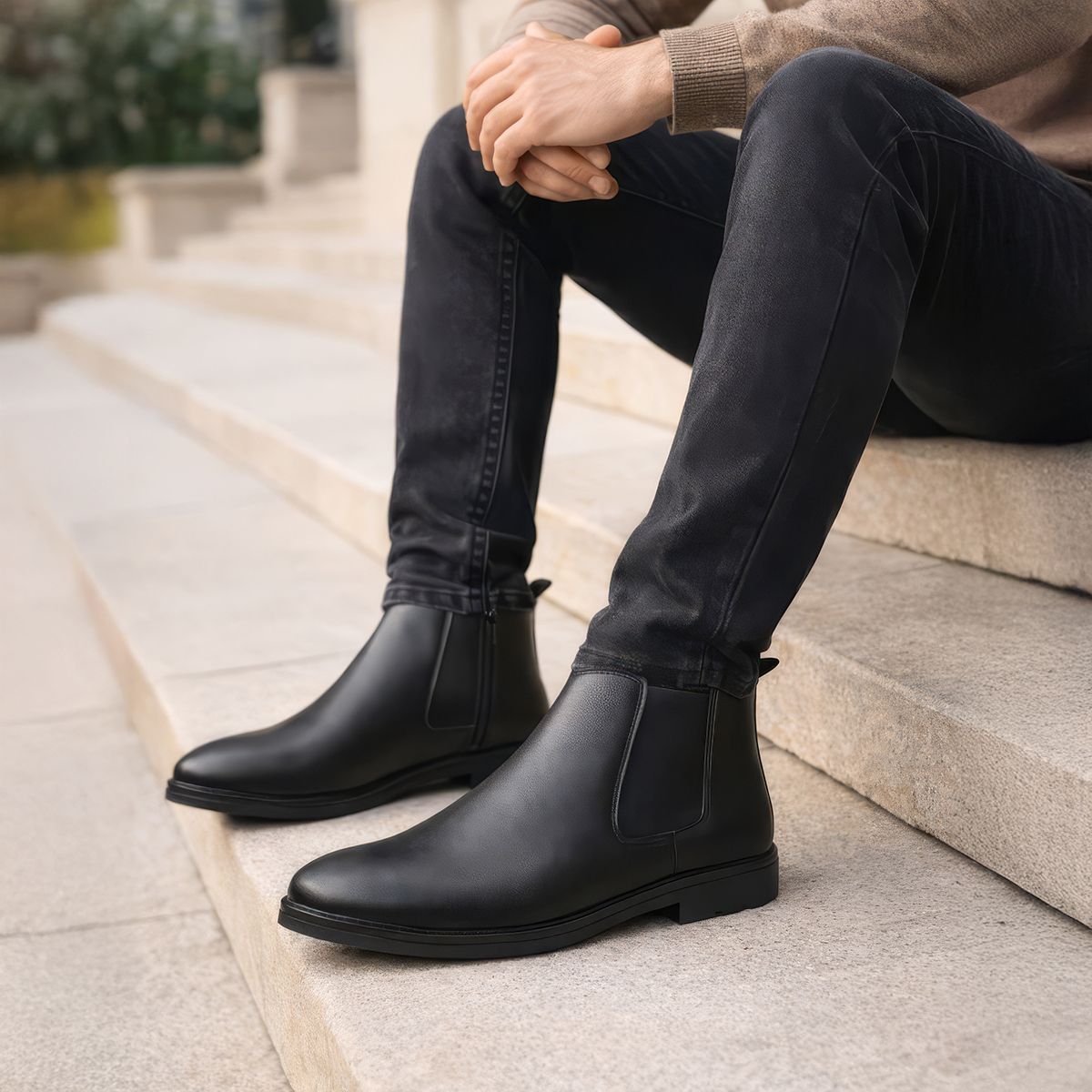 ascaro royal Black Casual Boots For Men Boots For Men-picture-32