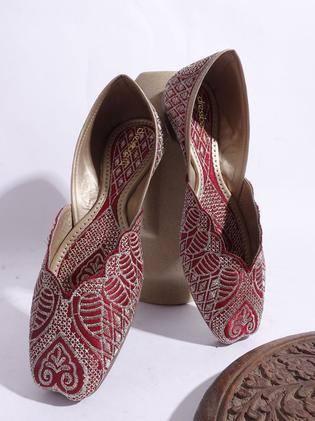 Womens Comfortable and Soft Insole Ethenic Mojarie For Girls Bellies For Women-image-40