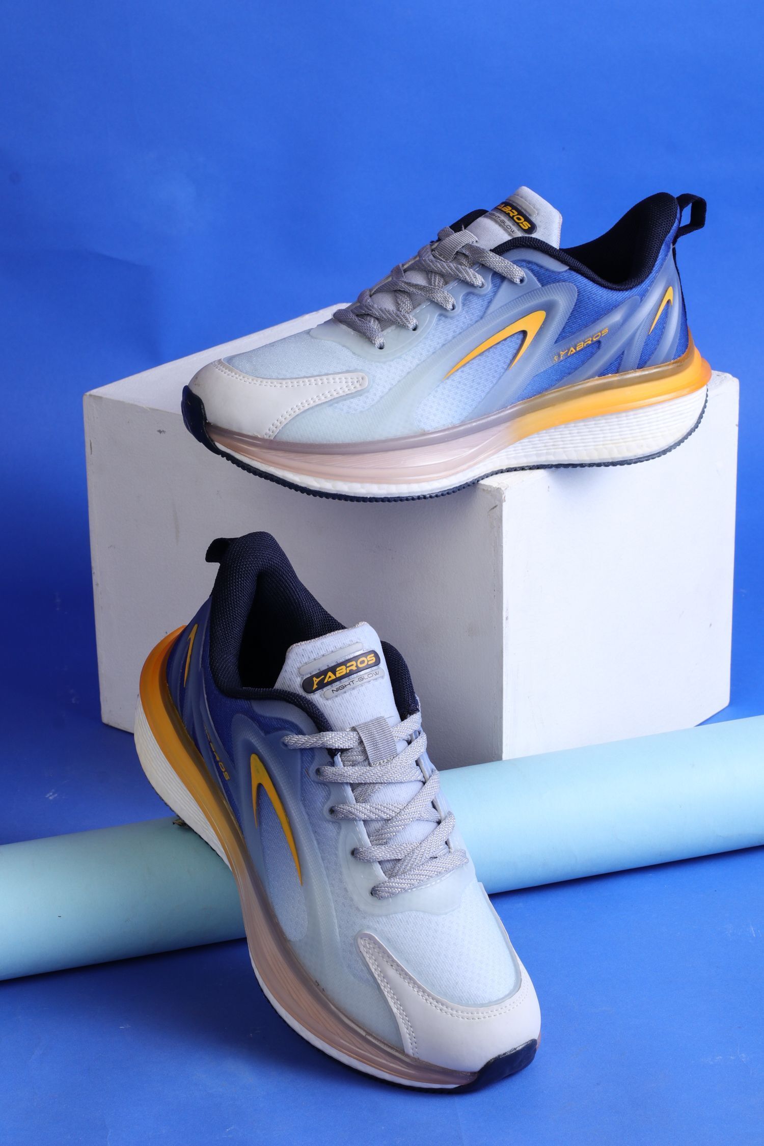 ENDURO Athleisure Cultured Round-Toe Shape & Hyperfuse Technology Walking Shoes For Men-image-10