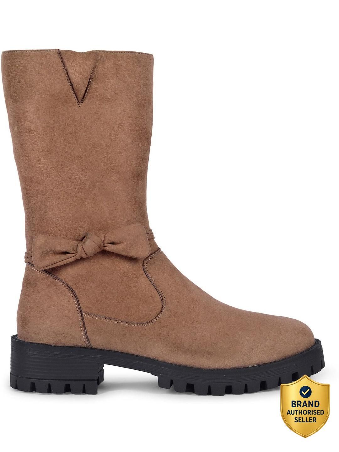Women's Calf Length Boots | Trendy, Stylish & Comfort, Casual Winter Boots Boots For Women-image-25