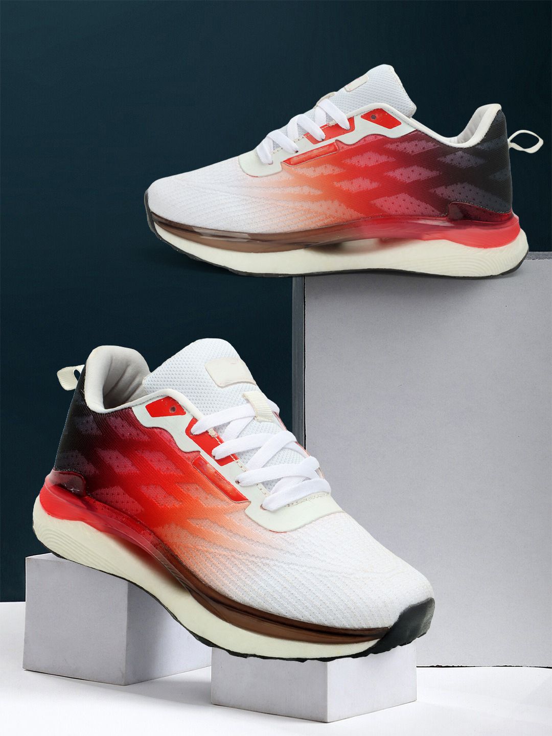 Haddock Velocity Slip-On Sports Shoes Lightweight Breathable Comfort Fit Party Wear For Men-picture-17