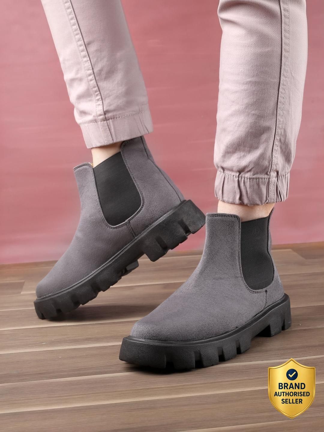 killer Men's Latest Casual Suede Material Chelsea Boots Boots For Men-picture-24