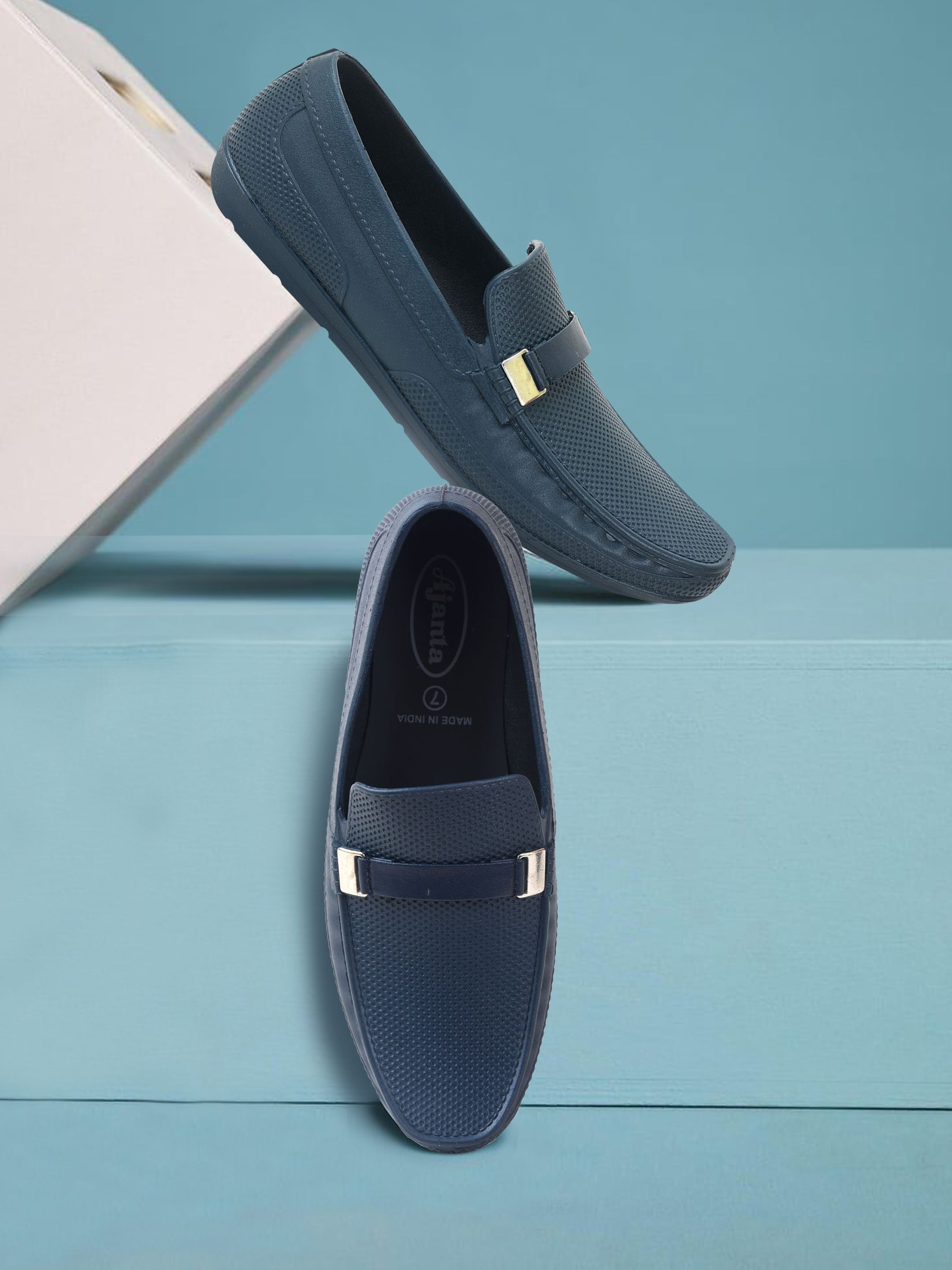 Casual PVC Waterproof Loafers For Men