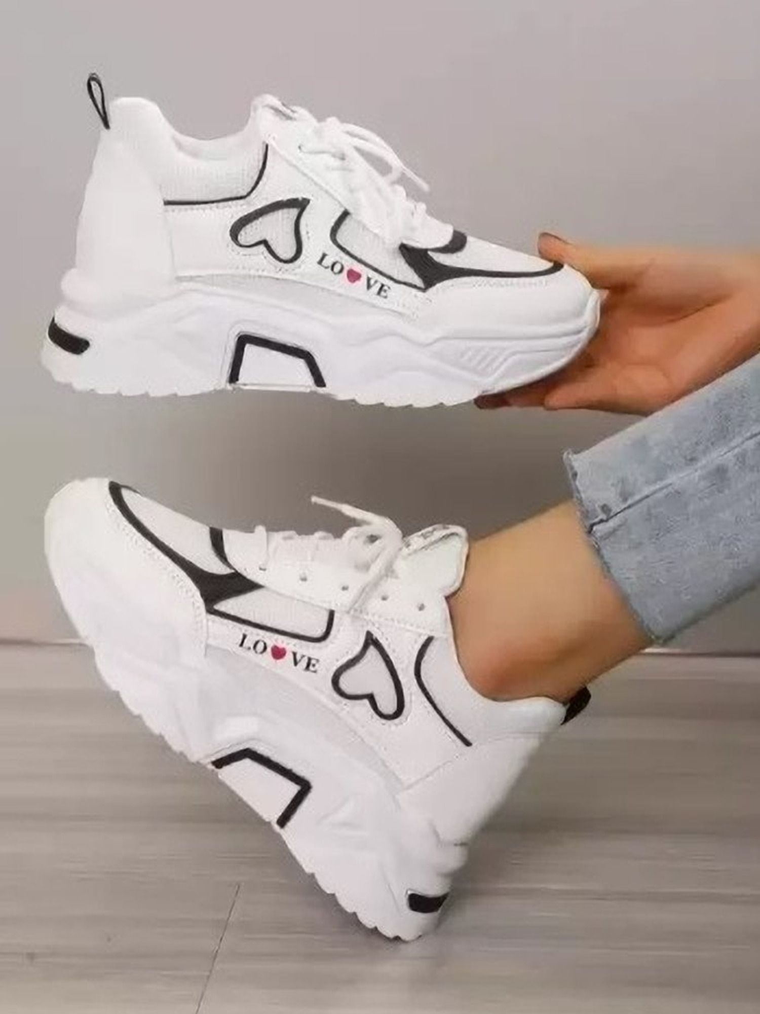 Breathable, Walking, Running, Casual,Gym Shoes Sneakers For Women-image-18