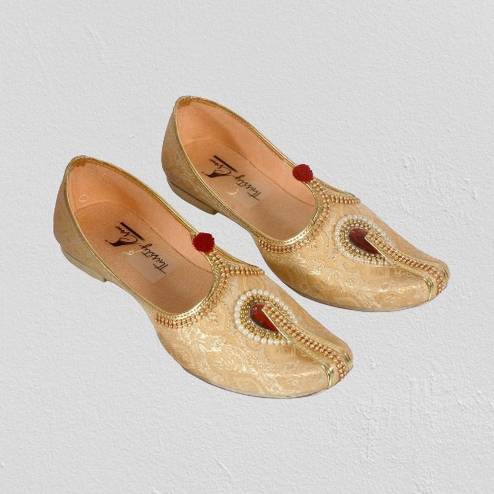 North India's Traditional Ethnic Sherwani Juti Wedding Wear & Party Wear Jutis For Men