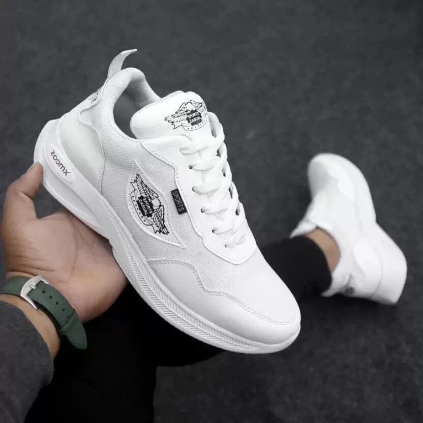 Men Casual Shoe (White) Training & Gym Shoes For Men