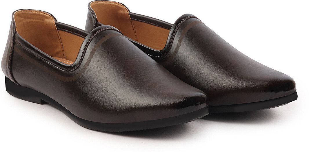 Ethnic Fashion Festive Wedding Occasion Nagra Lightweight Slip On Jutis and Mojaris For Men-image-1