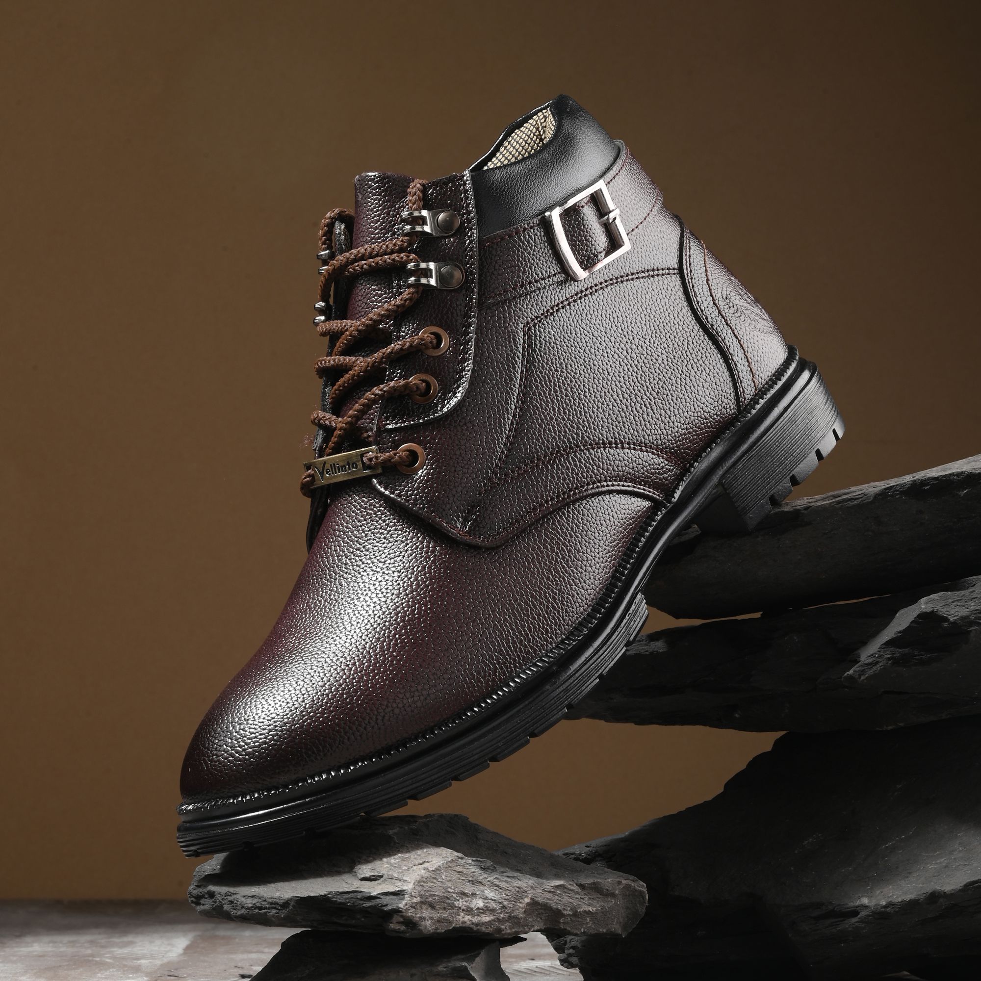 PREDATOR Men's Casual Outdoor Synthetic Leather Boots Boots For Men-image-48