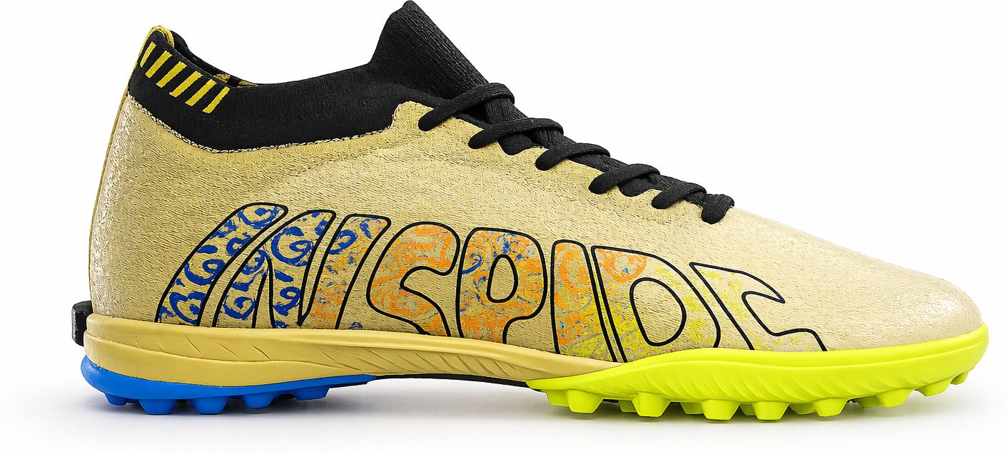 Inspire Turf Knitting TPU | EVA Rubber Sole | Hard & Grassy Surface Football Shoes For Men-image-1