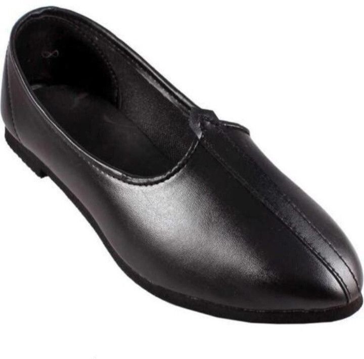 ekaaya Men's Jalsa Jutti,Jutis For Men BLACK Slip On For Men-picture-38