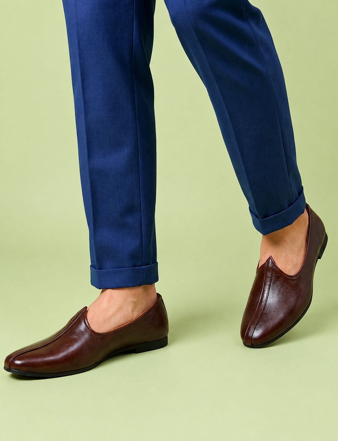 r rj trends Traditional Men's Jalsa Shoes | Festive Wear Ethnic Loafers for Men Casuals For Men-picture-26