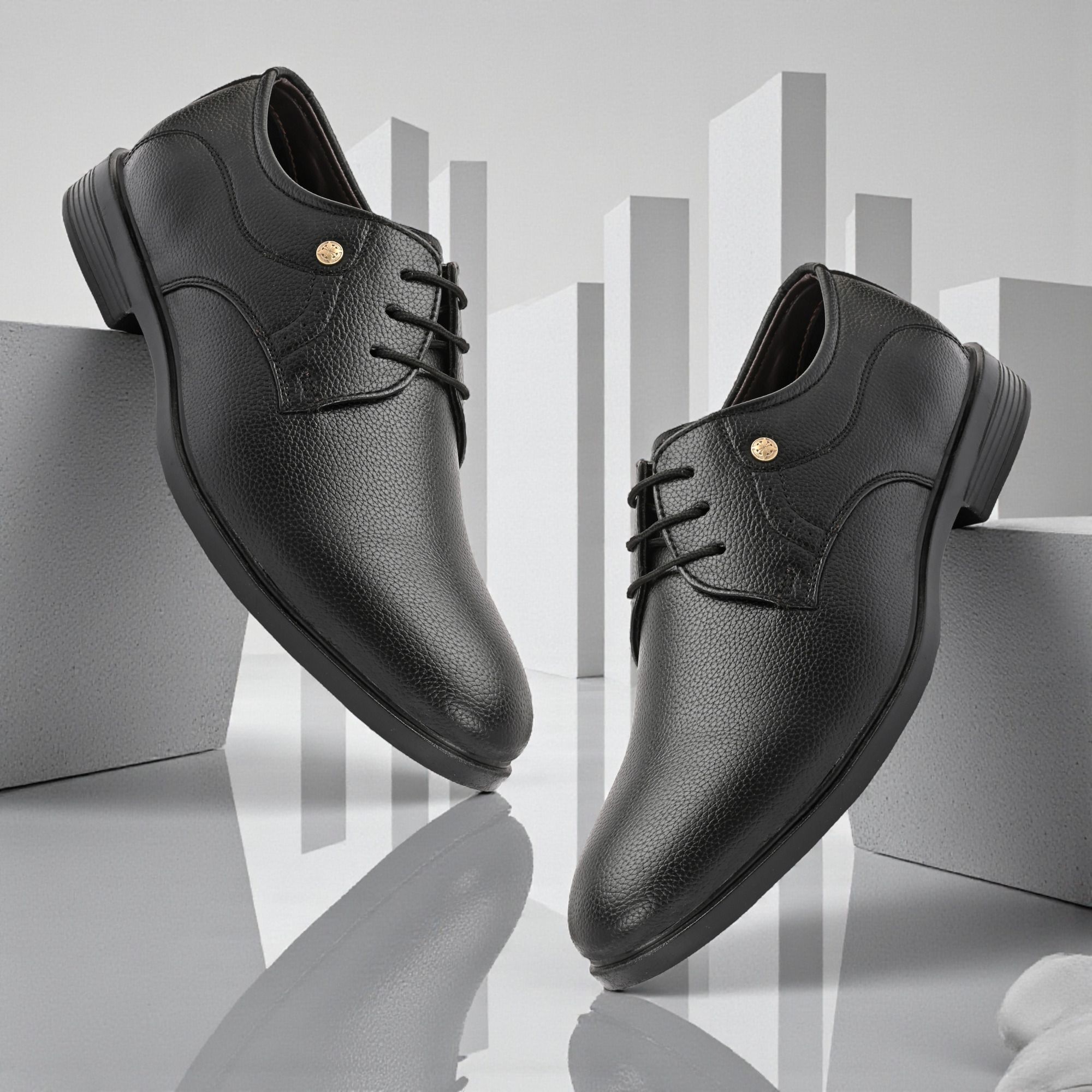 Classic Lace-Up Formal Shoes for Men | Business & Office Wear Shoes For Men's Outdoors For Men-image-1